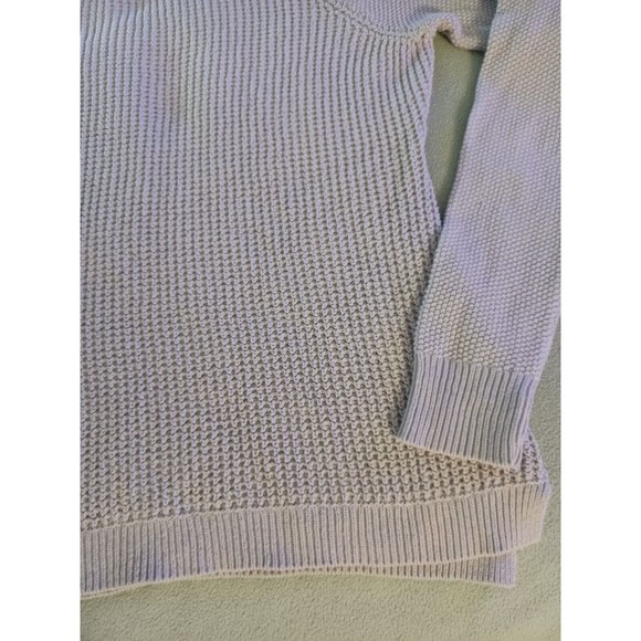 Nikki Minaj Tan Waffle Knit Crew Neck Sweater - Womens sz XL - Picture 5 of 9